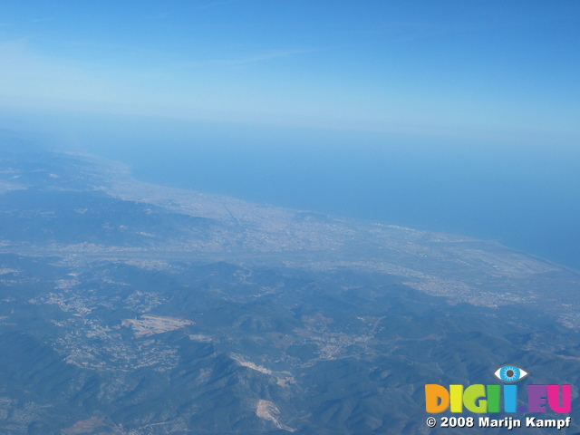 21309 Barcelona from the plane